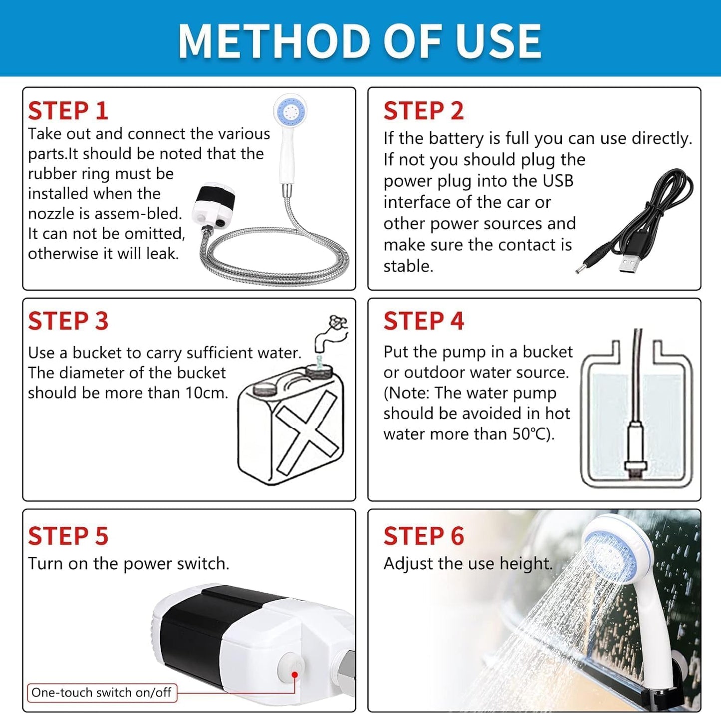 HydroGo Pro Portable WaterFlow System
