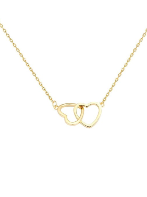 Double Heart Necklace